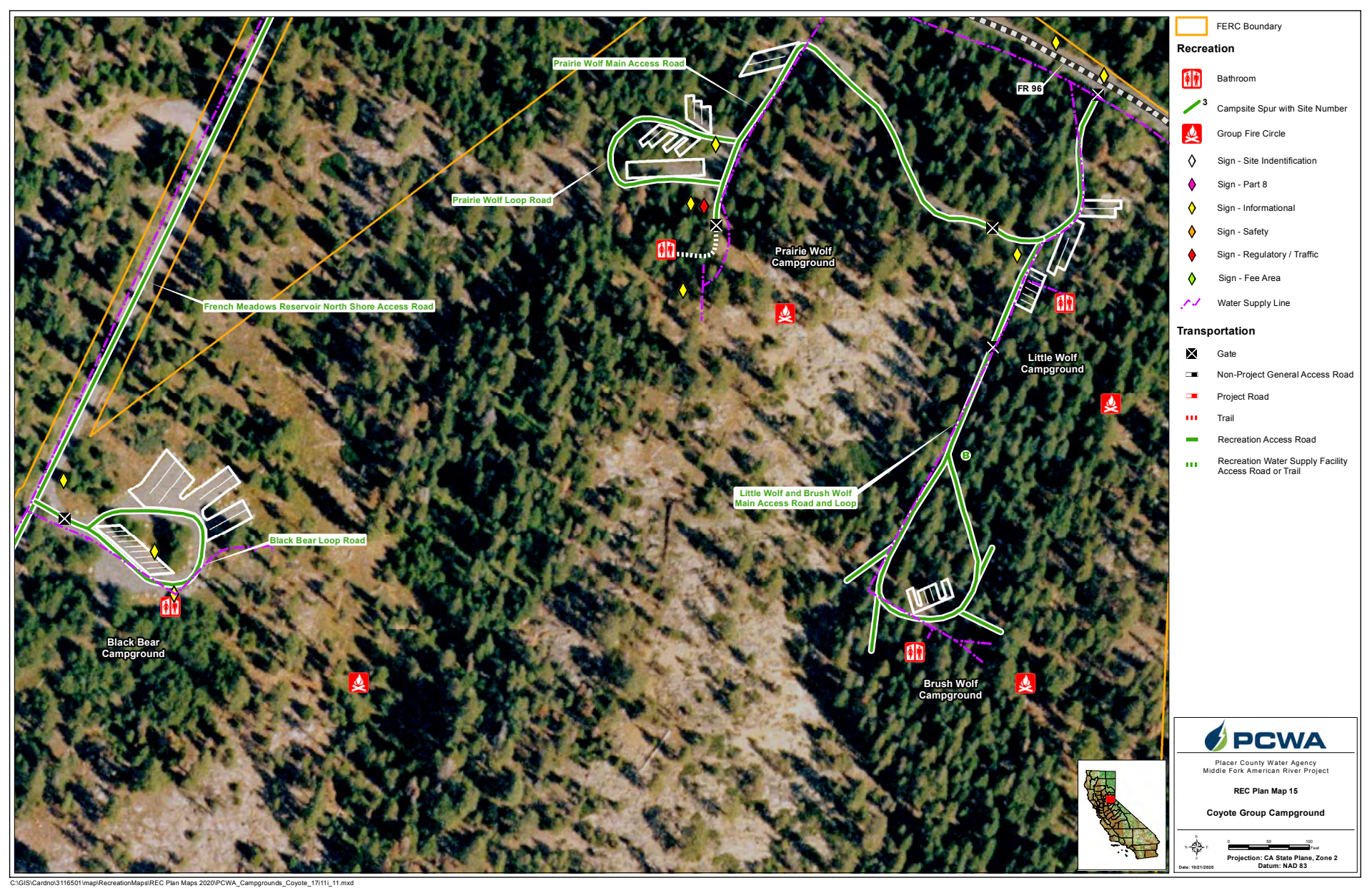 Coyote Group Campground (French Meadows)