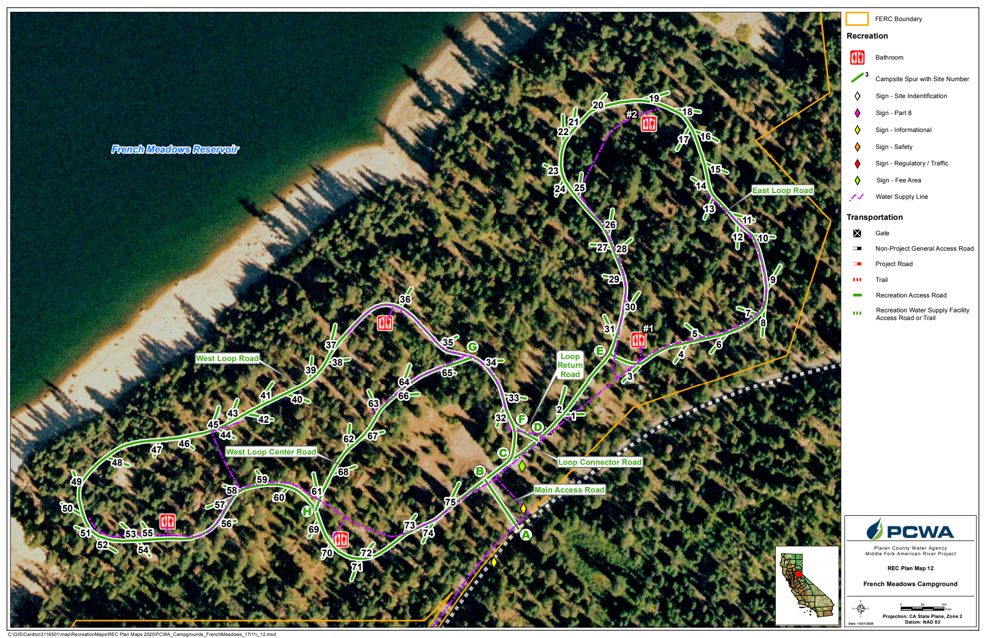 French Meadows Campground