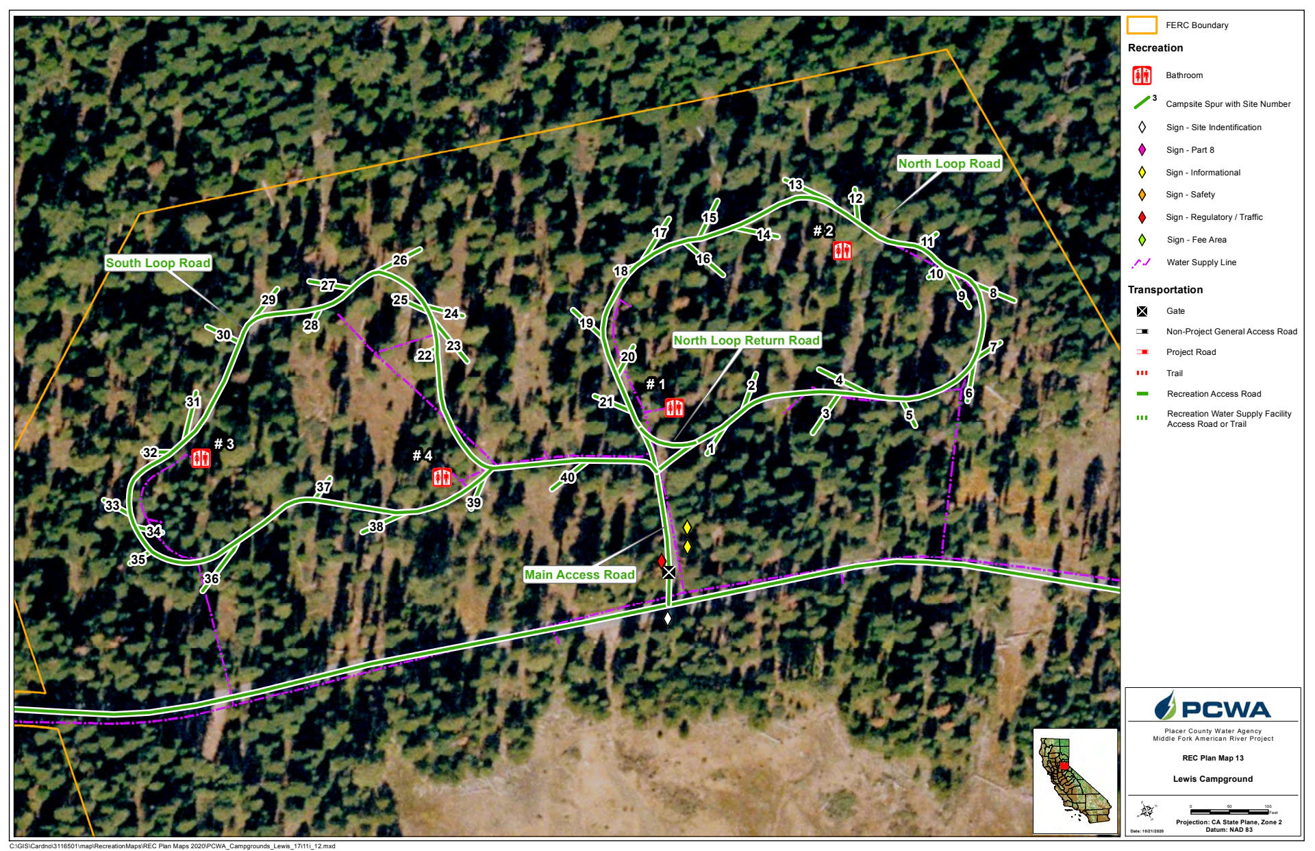 Lewis Campground (French Meadows)