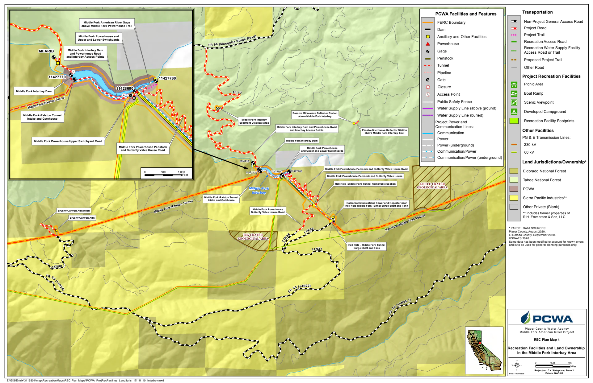 Middle Fork Interbay Area