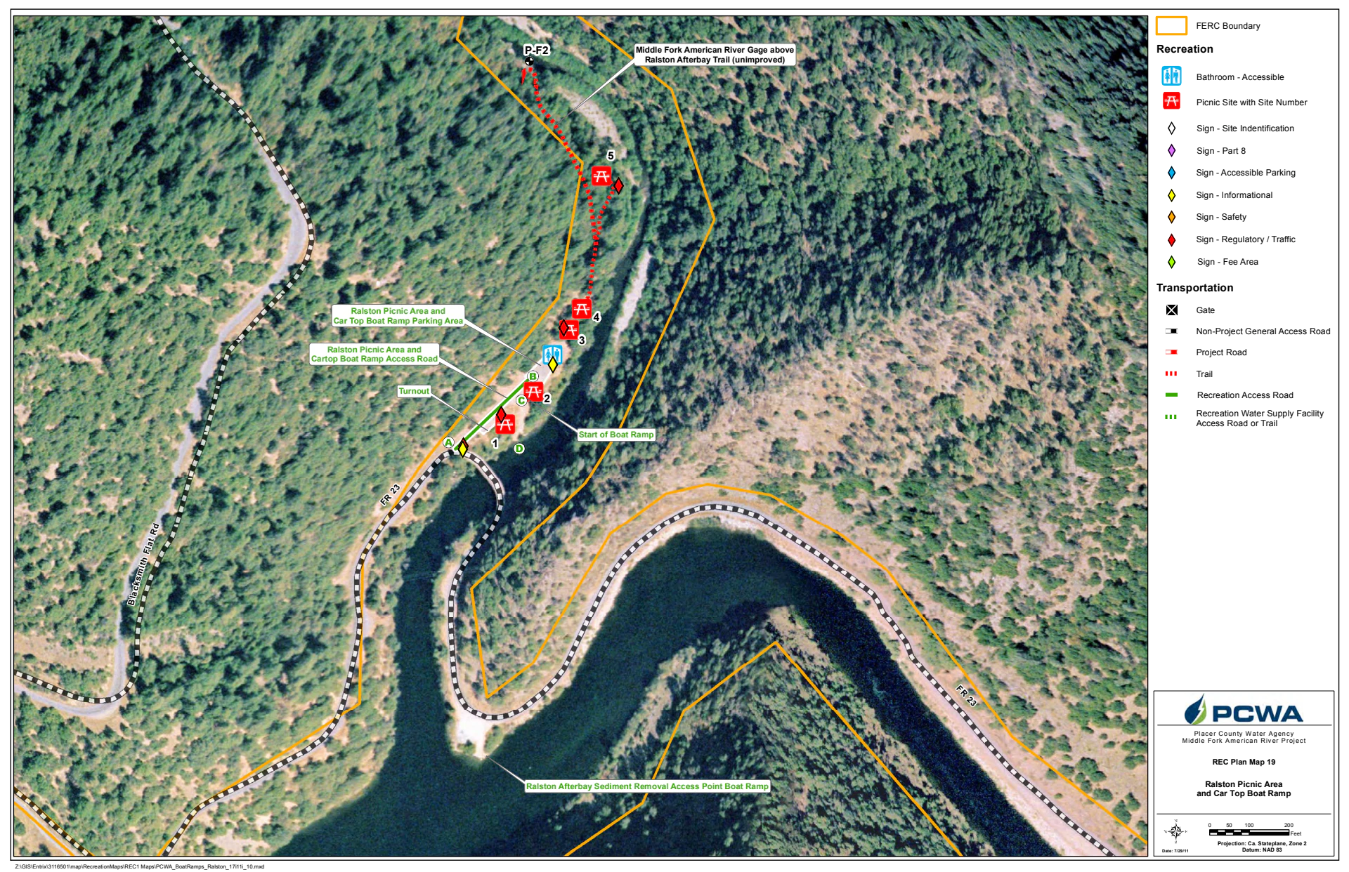 Ralston Picnic Area/Car Top Boat Ramp